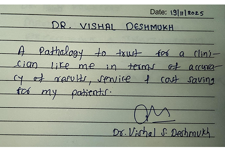 Customer testimonial